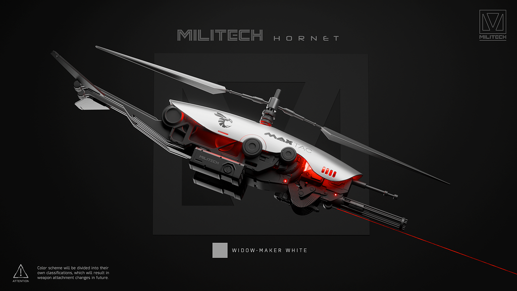 Militech Hornet UAV For Maxtac Cyberpunk 2077 Fanart Concept militech-hornet-uav-for-maxtac-cyberpunk-2077-fanart-concept
