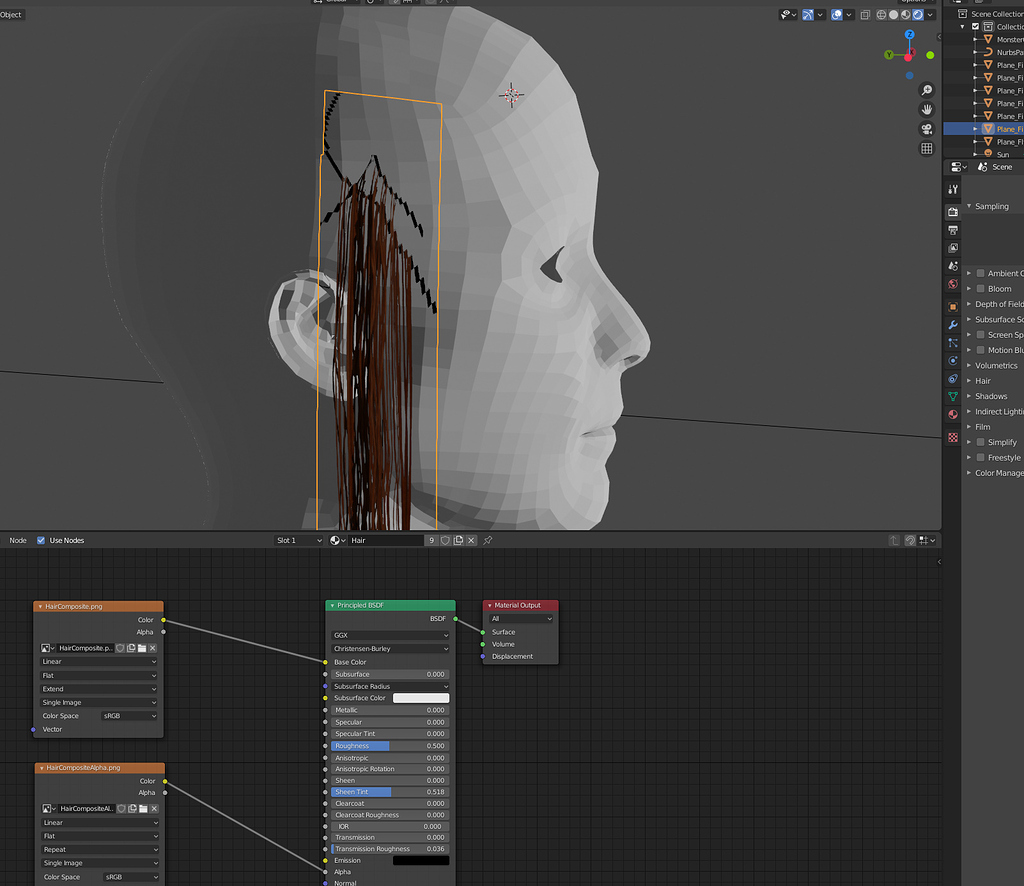 Как сделать волосы в блендере. Hair BSDF Blender. Blender hair nodes. Как добавить волосы в Blender. Вместо света волосы блендер.