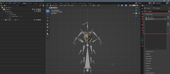 COD Export model - Python Support - Blender Artists Community