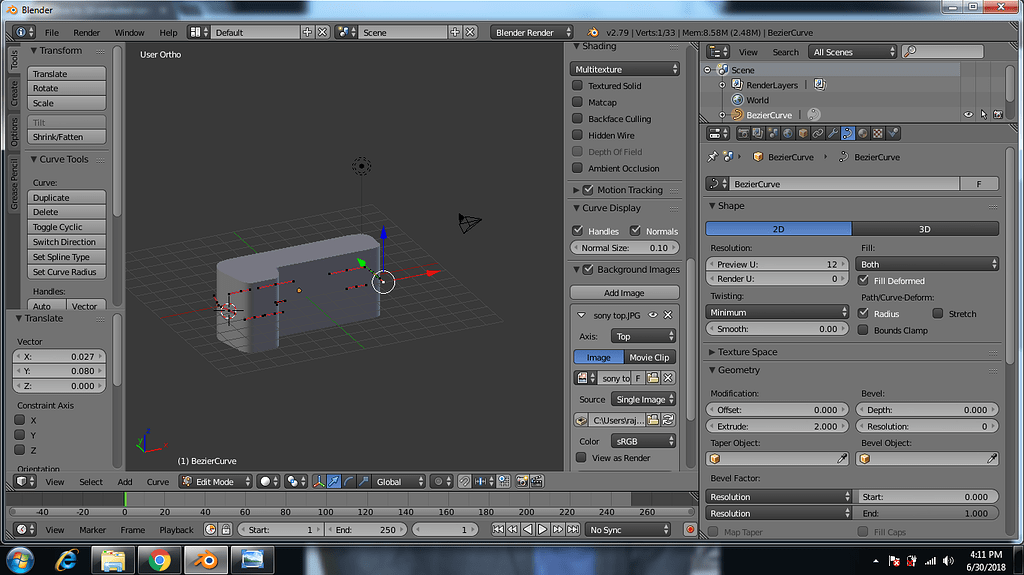 how-to-2d-extruded-curve-to-mesh-basics-interface-blender