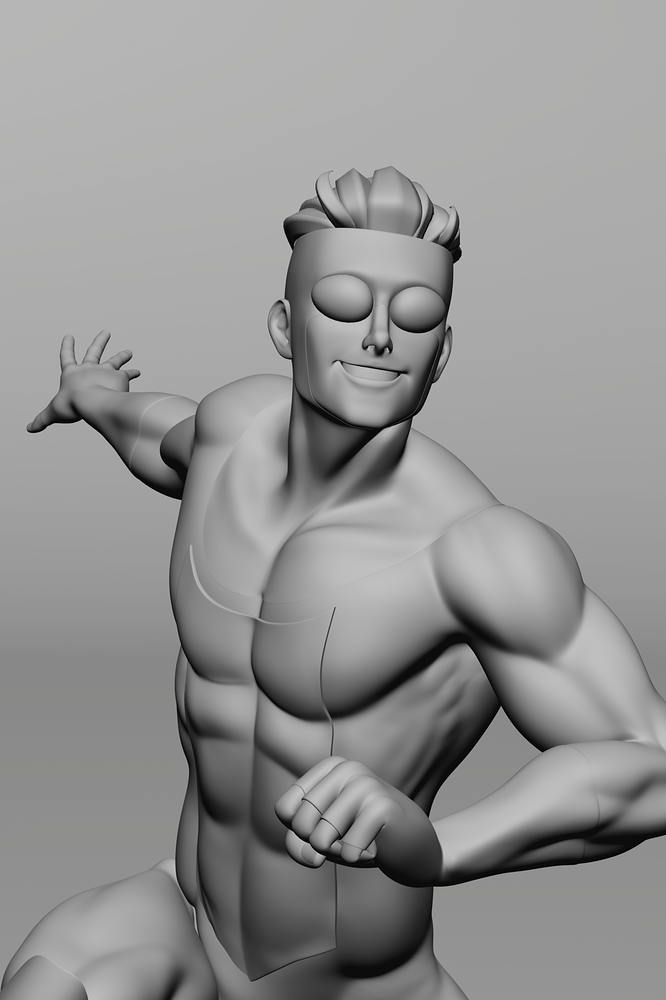 INVINCIBLE - 3D Model and Rig - Finished Projects - Blender Artists ...