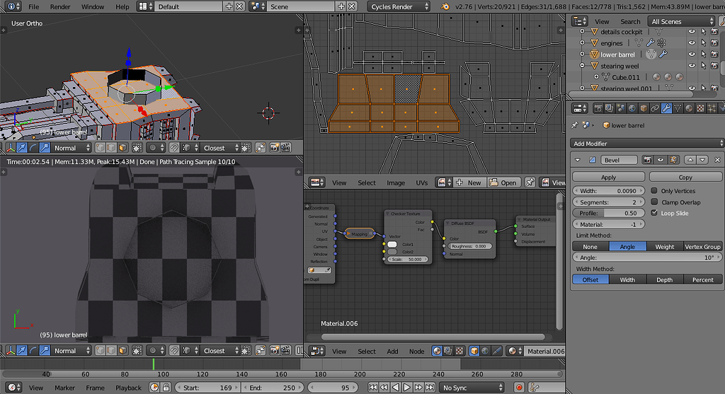 Uv-mapping unnecessary stretching - Materials and Textures - Blender ...