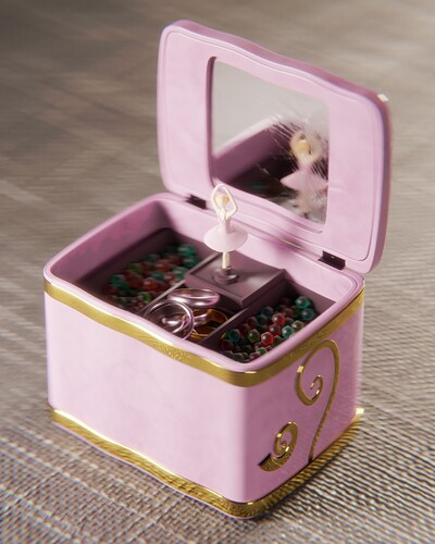 ballerina jewelry case