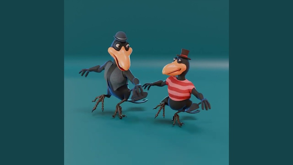 The dancing Crow - Animations - Blender Artists Community