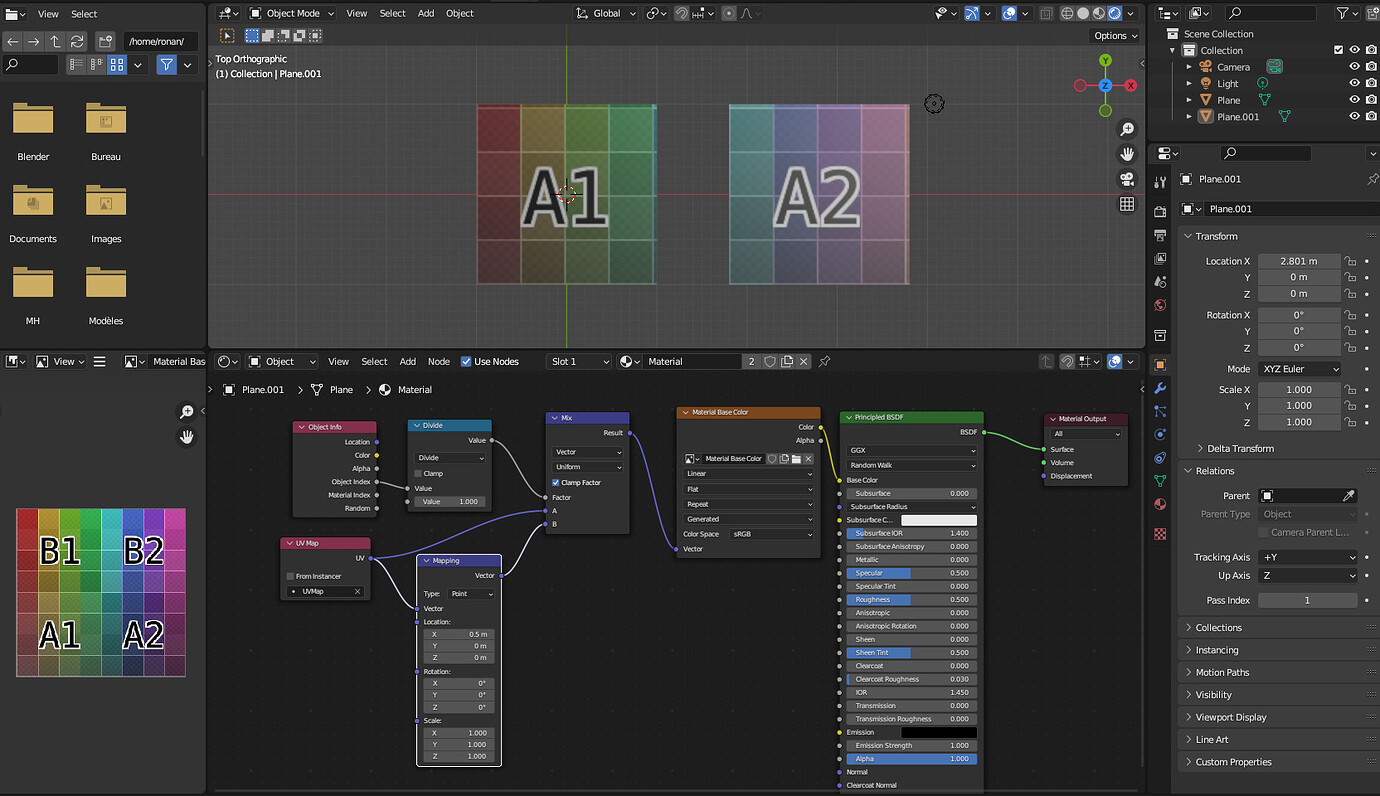 Linked objects, use different UV maps - Basics & Interface - Blender ...