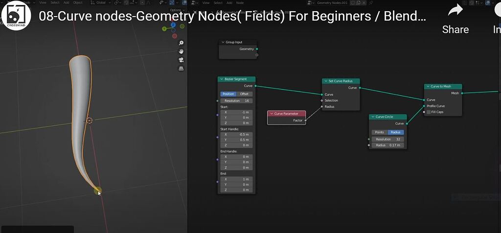 Curve parameter in 3.0? - Basics & Interface - Blender Artists Community
