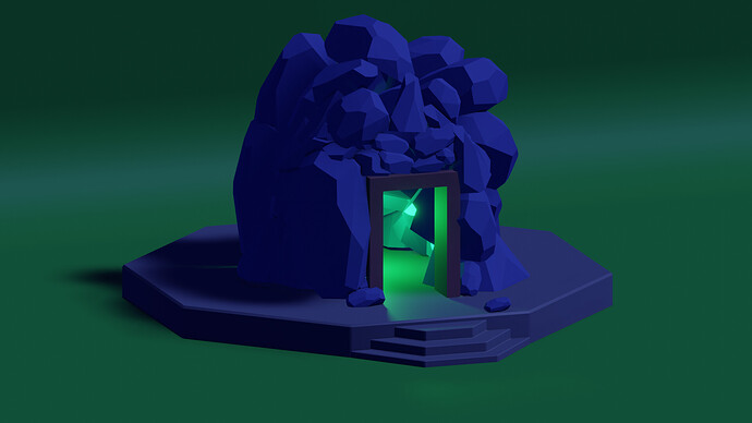 Begginer low poly work - Finished Projects - Blender Artists Community