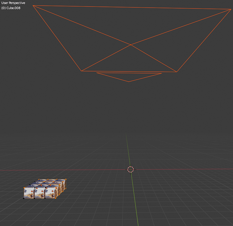 Selecting all faces visible to orthographic camera with BPY - Python ...