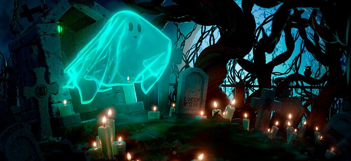 Time to go ghost - Finished Projects - Blender Artists Community