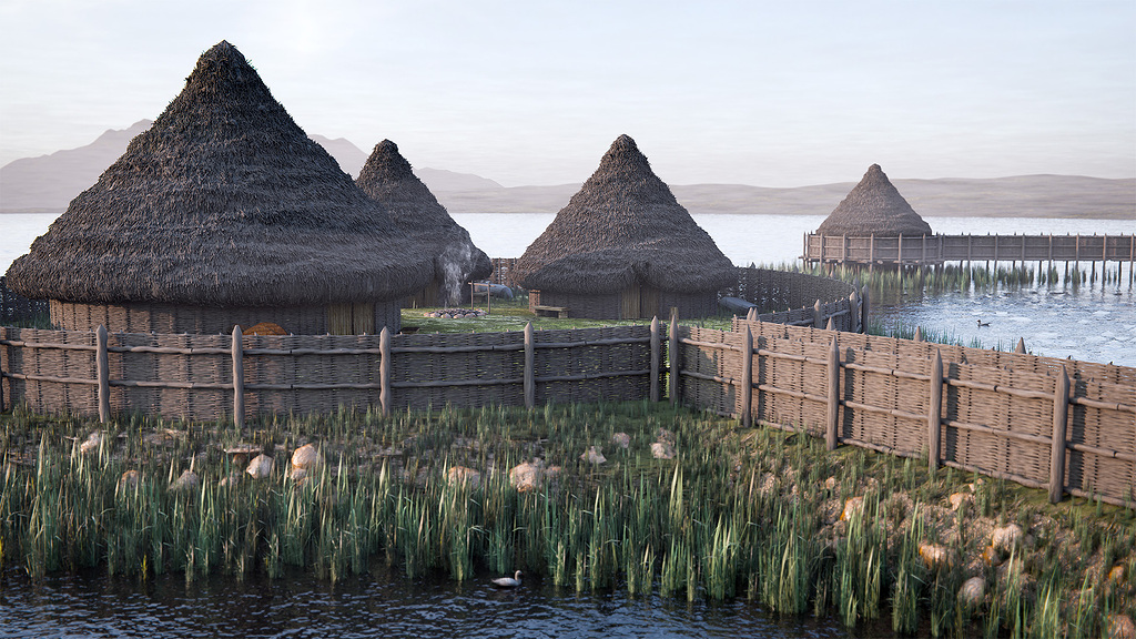 Crannog in Lough Gowna