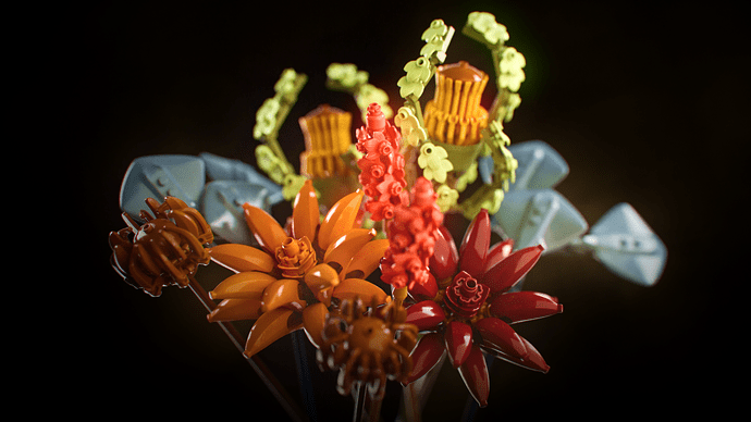 Lego Flowers Dried Bouquet