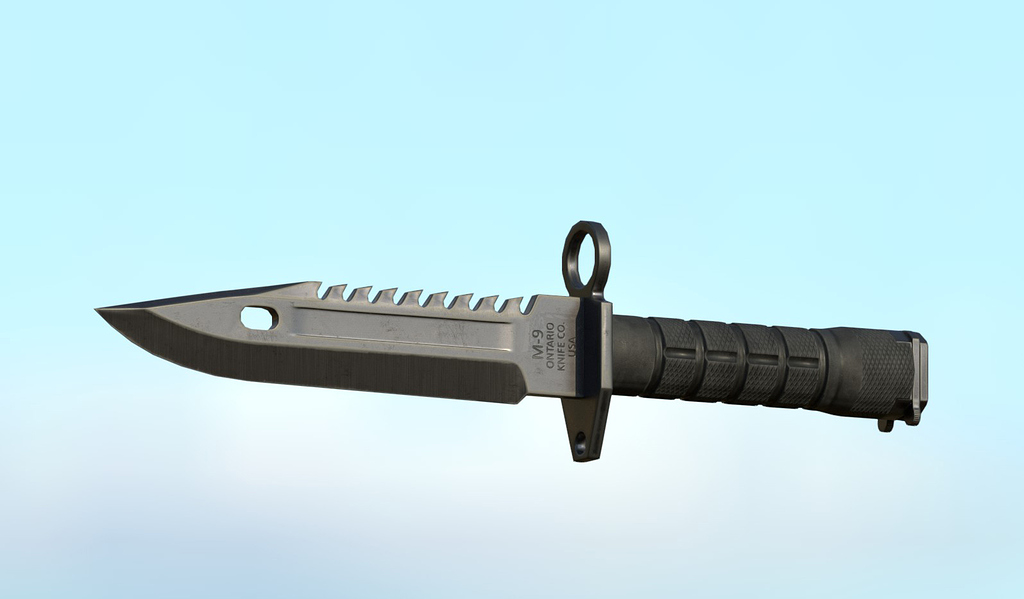 Bayonet M9 - Finished Projects - Blender Artists Community