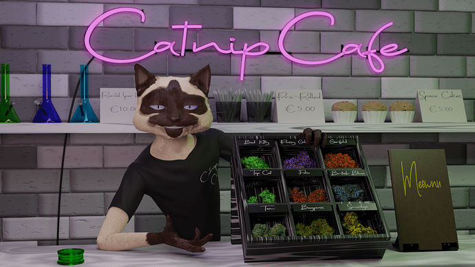PMDesigns: Catnip Cafe
