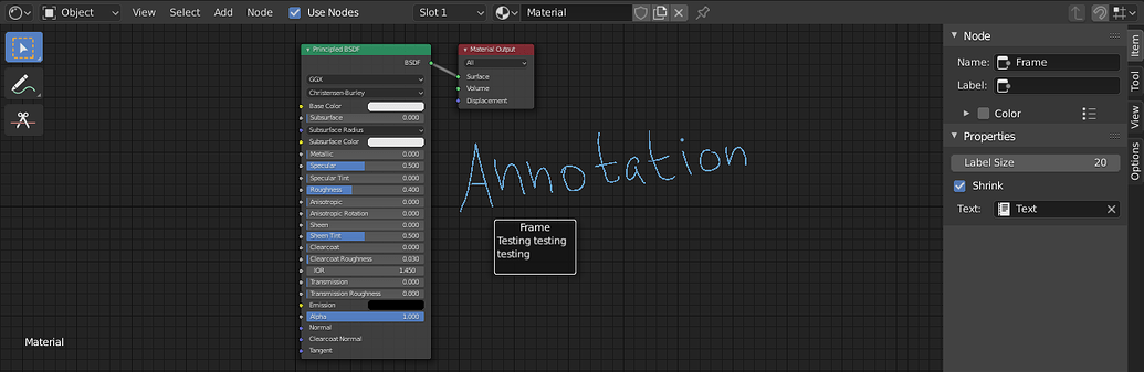 How to Annotate Node Setup - Basics & Interface - Blender Artists Community