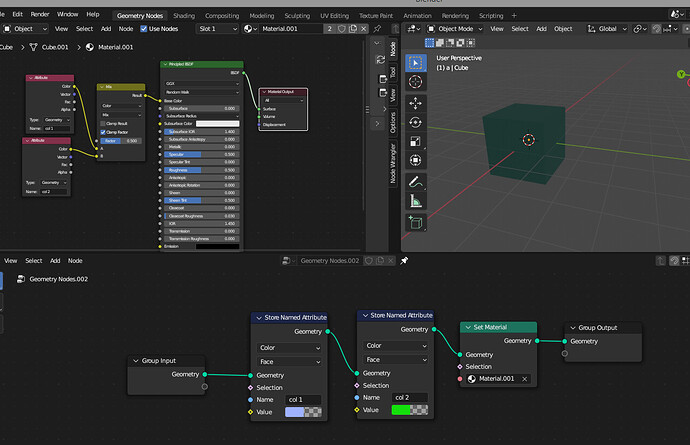 Cannot get mesh attributes from material nodes - Materials and Textures ...