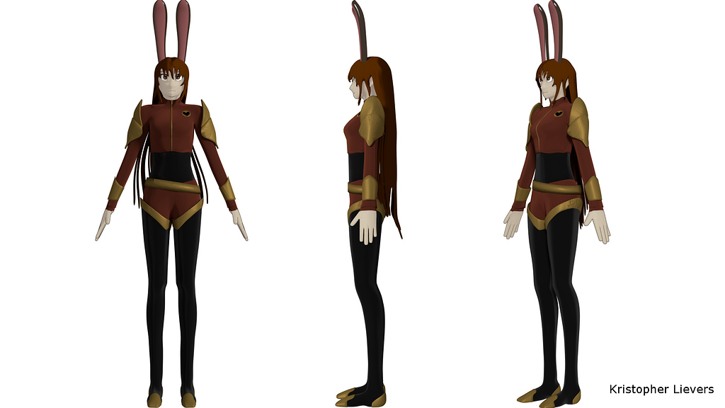 RWBY Fan Art- Velvet - Finished Projects - Blender Artists Community