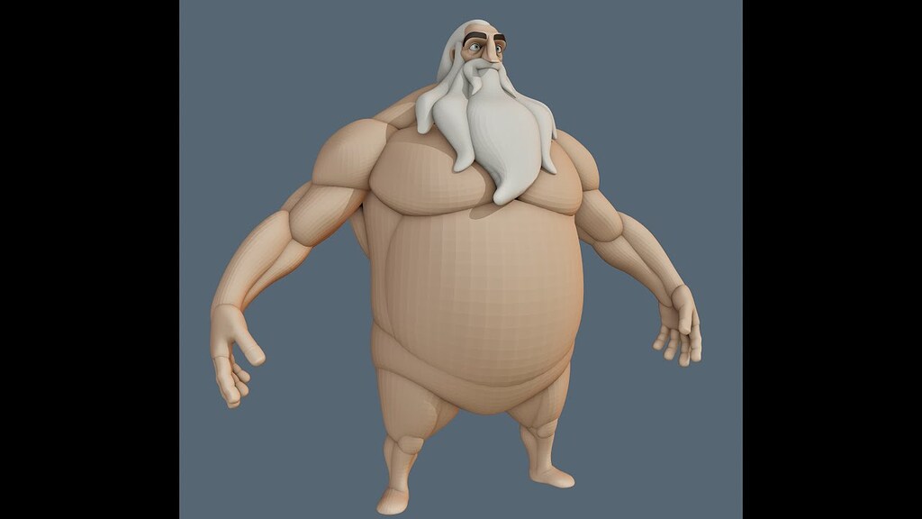 Klaus Character Blockout Tutorial Tutorials Tips And Tricks Blender Artists Community 0774