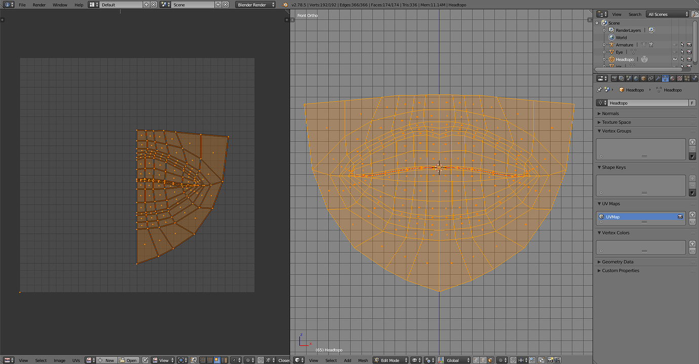 Duplicate UV Vertices Modeling Blender Artists Community