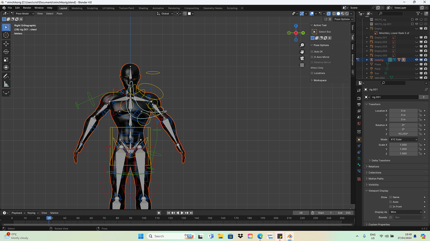 Rigify need help asap - Animation and Rigging - Blender Artists Community