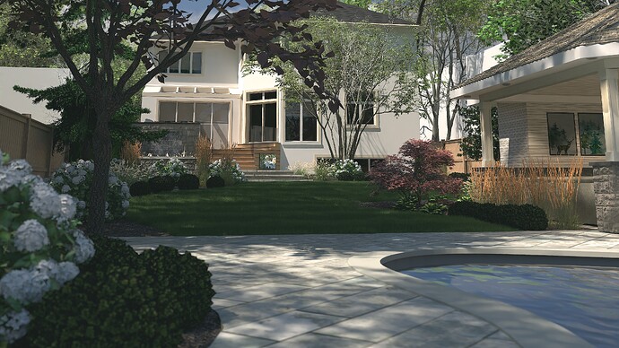 Pers - Pool to House