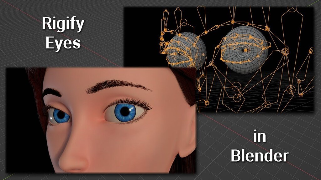 Super Easy Blinking Eye Rig – How do I make smooth eye blinking systems ...