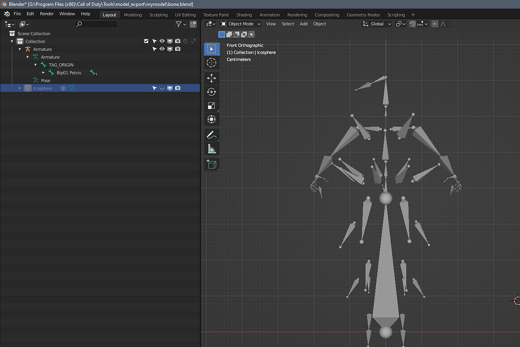 COD Export model - Python Support - Blender Artists Community