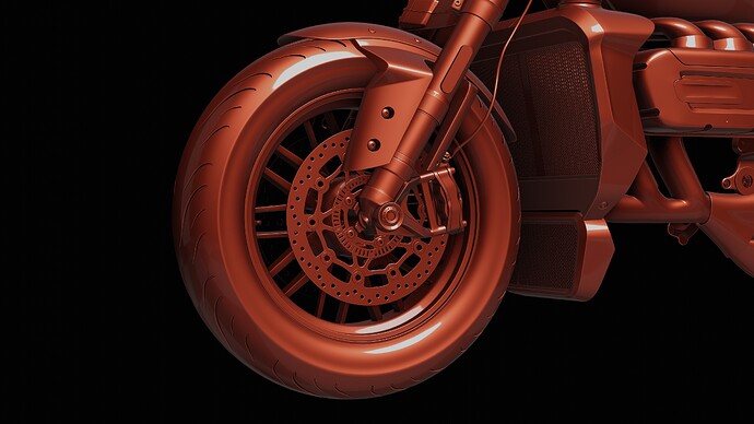 red front tyre