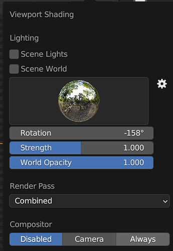 Render Output and Viewport with different lighting - Lighting and ...