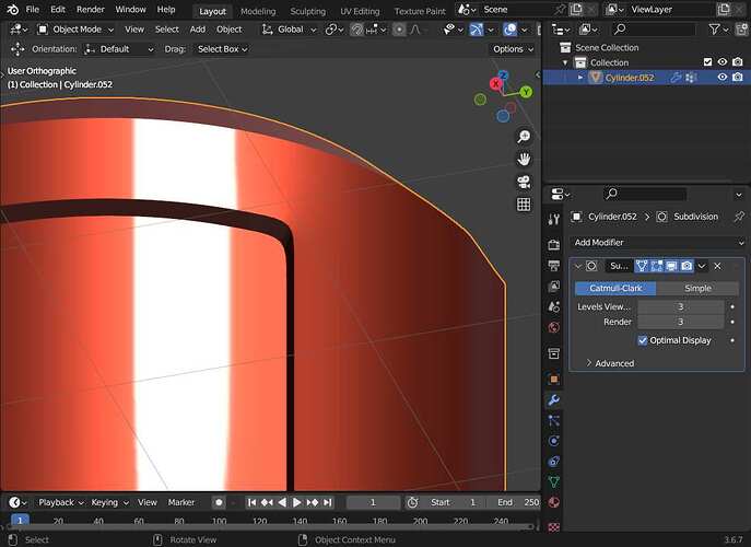 Shading error on beveled corners - Modeling - Blender Artists Community