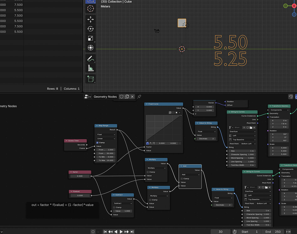 Float curve node, especially: factor - Basics & Interface - Blender ...