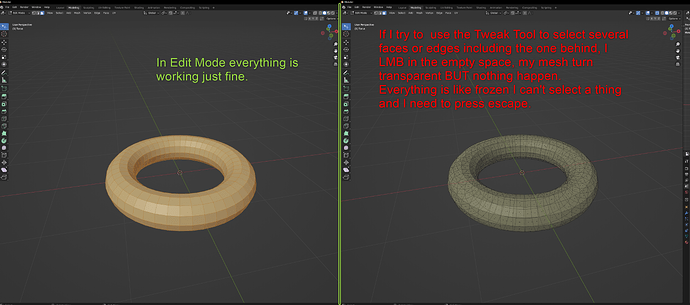 Tweak tool not working properly - Modeling - Blender Artists Community