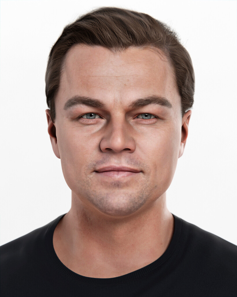 Leonardo DiCaprio - Finished Projects - Blender Artists Community