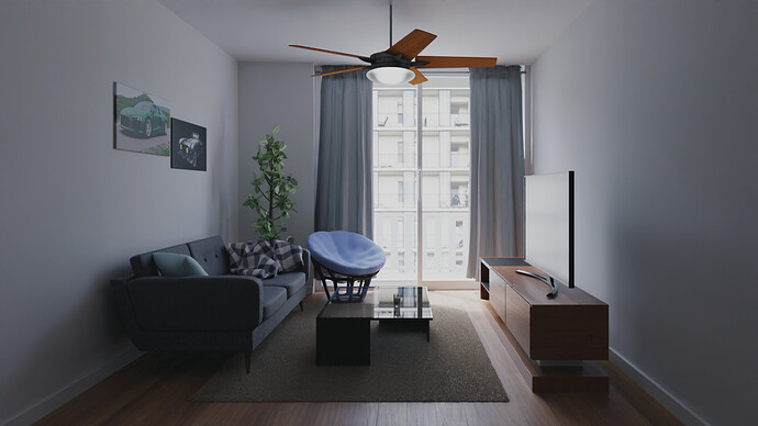 Living Room Render