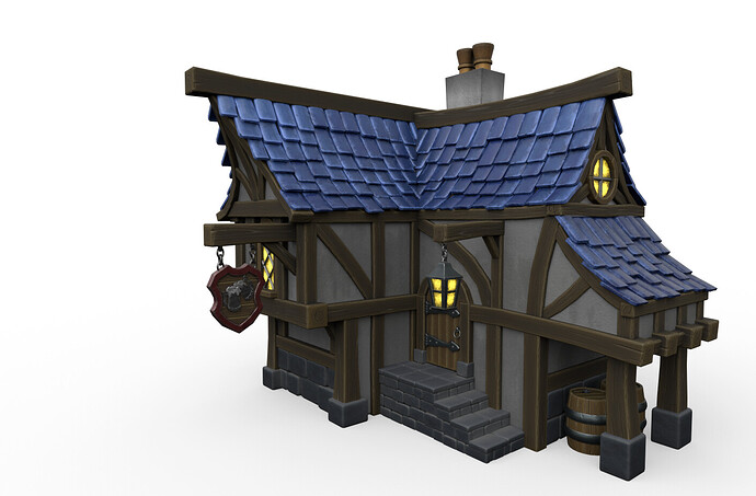 My Take on a World Of Warcraft 3D Model  Blender  Zbrush  Substance Painter_Model Showcase