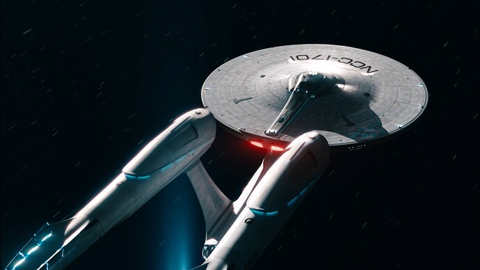 ID NCC1701 top view