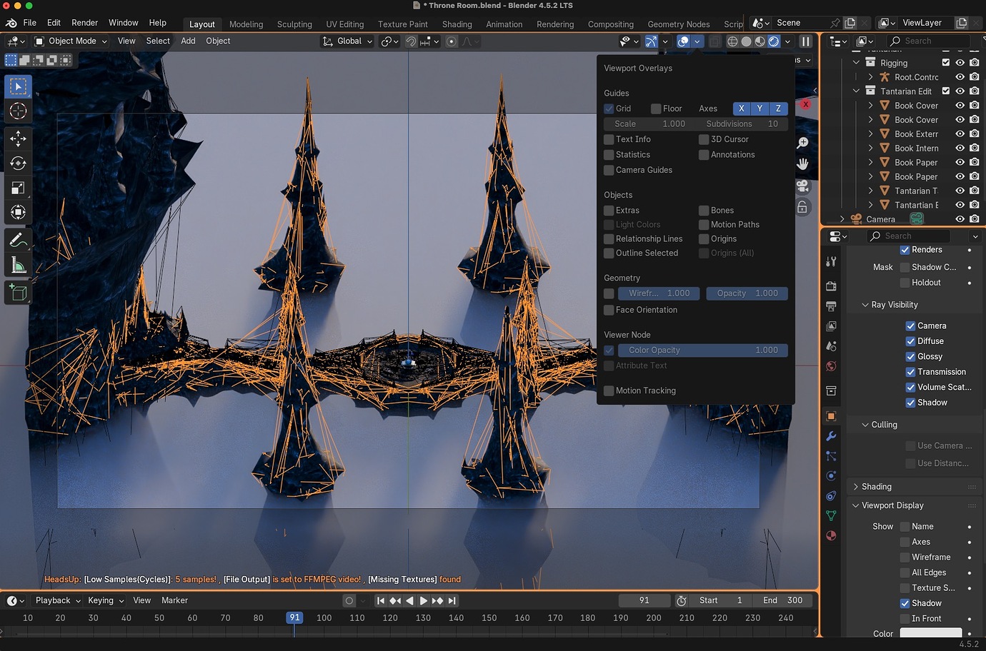 Wireframe In Blender Normals edits to meshes forces wireframes to display in viewport ...
