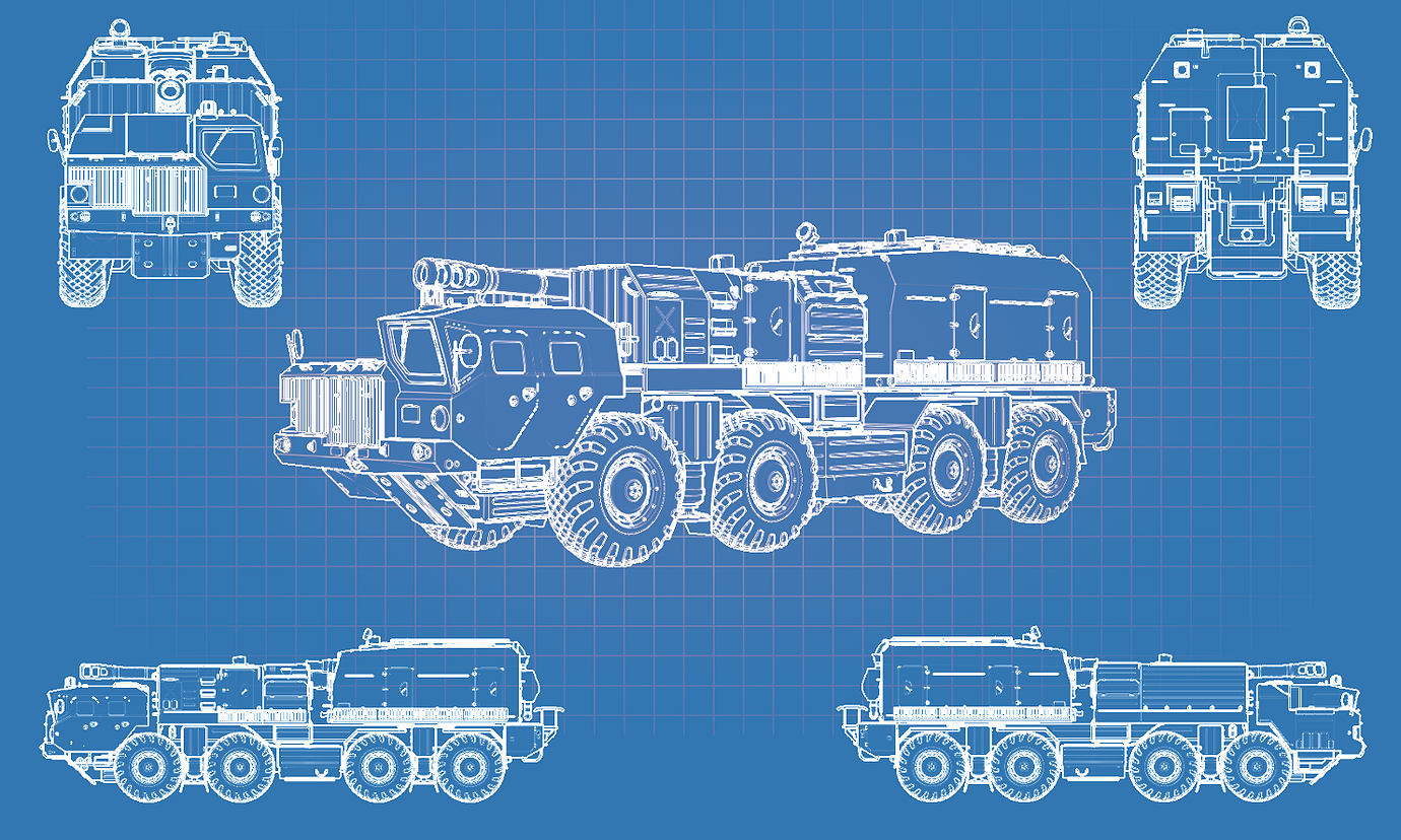 Чертеж m atv oshkosh