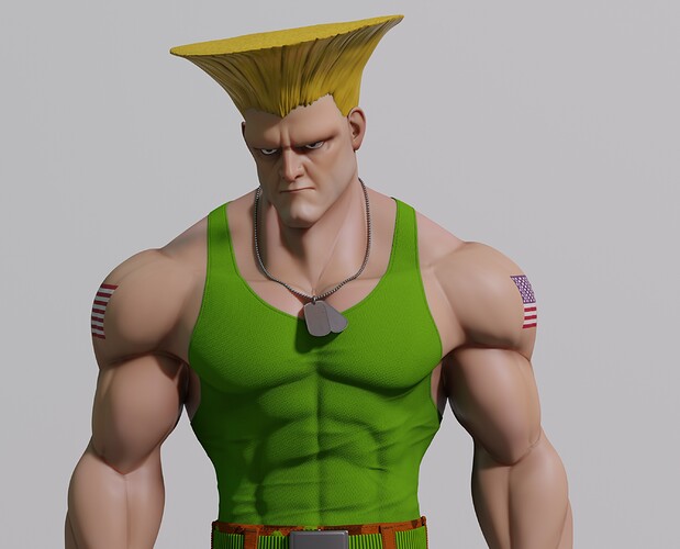 Guile Front