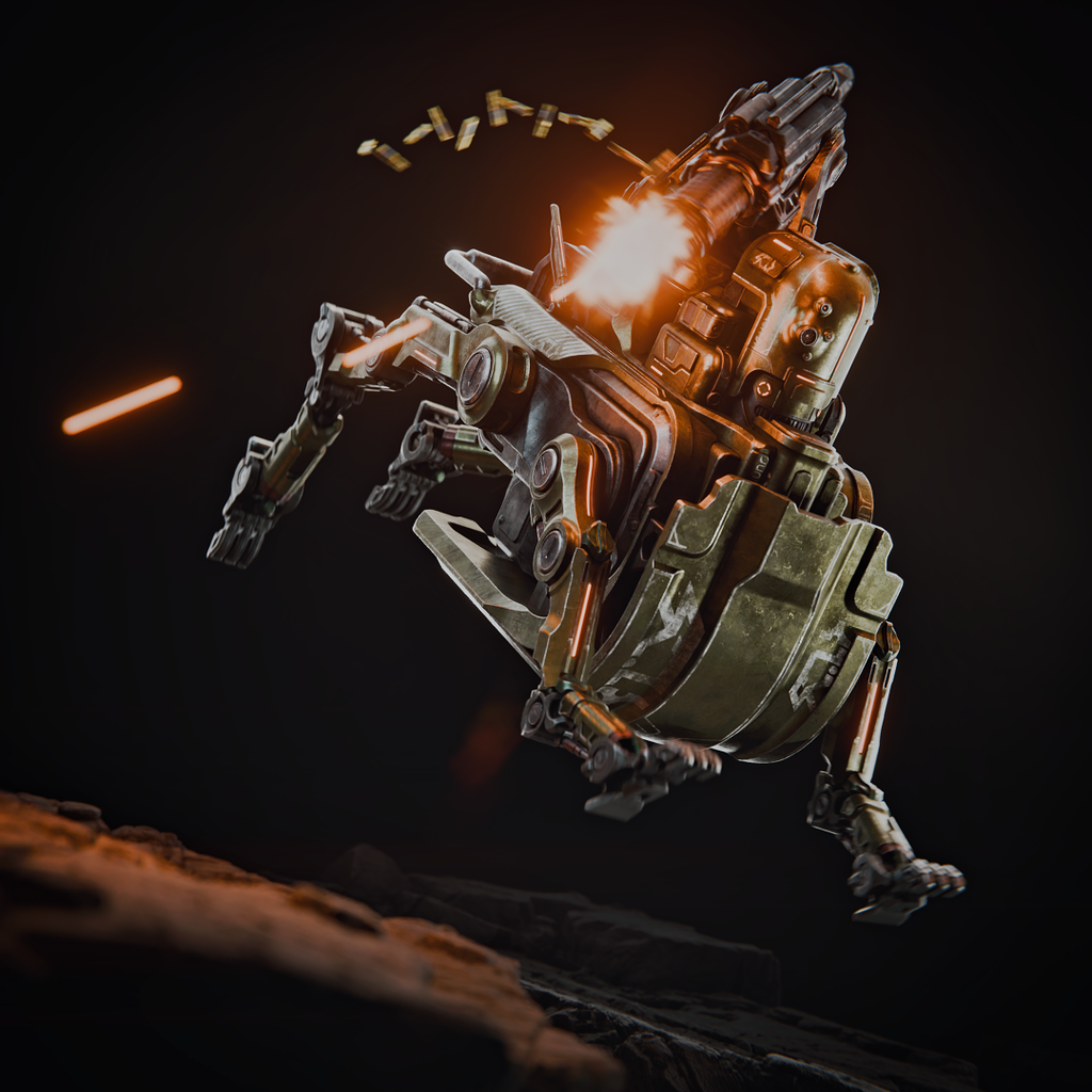 Project Droid Arsenal Droid - Finished Projects - Blender Artists Community
