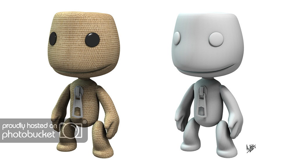 Sackboy Rig SackBoy Model (W.I.P) - Works in Progress - Blender Artists Community