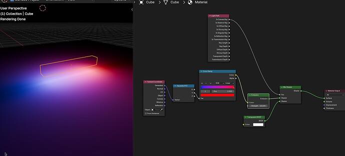 Only render light from a object without that object itself - Lighting ...