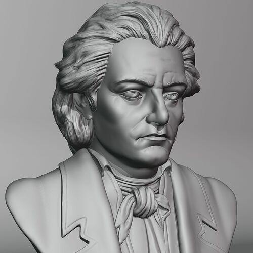 Beethoven Matcap 9