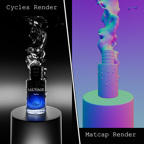 MatcapXCyclesRender