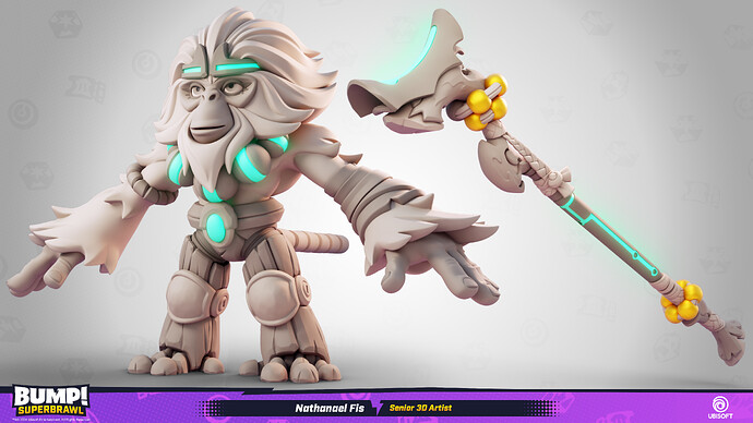 MonkeyKing Druid_Artstation_Sculpt_01