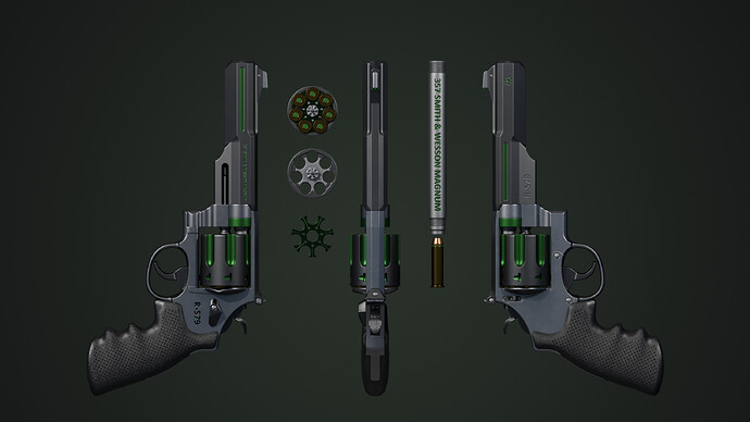 52. Revolver R-579 - Revolver - Kit 7