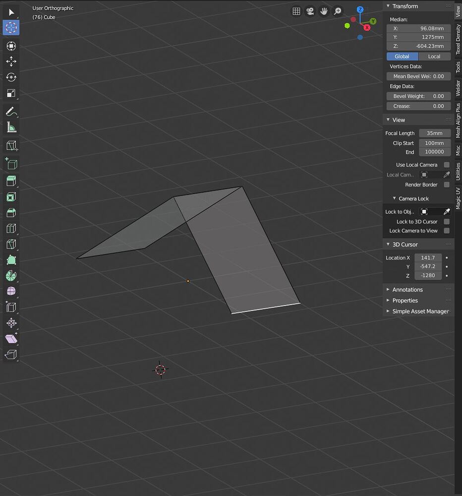 How to put 3d cursor in corner without corner? - Basics & Interface ...