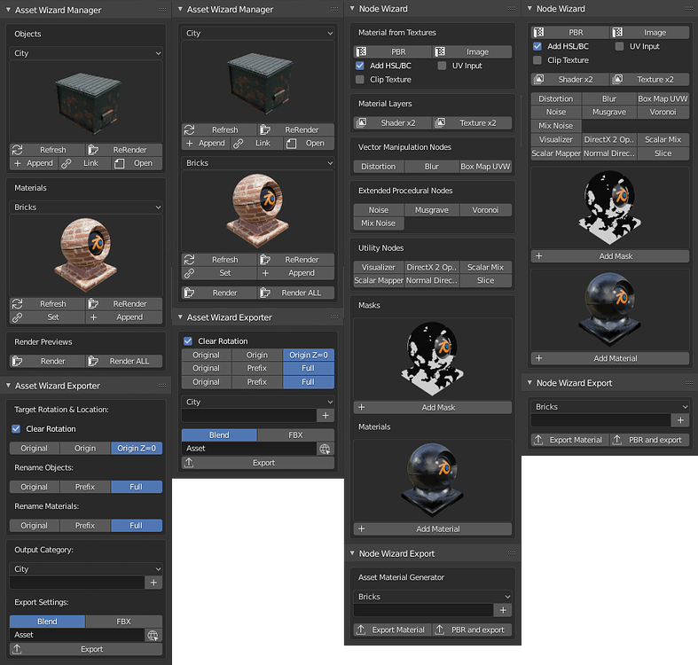 Asset Wizard for Blender - Released Scripts and Themes - Blender ...