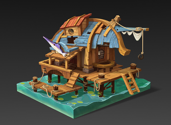 Angler's house