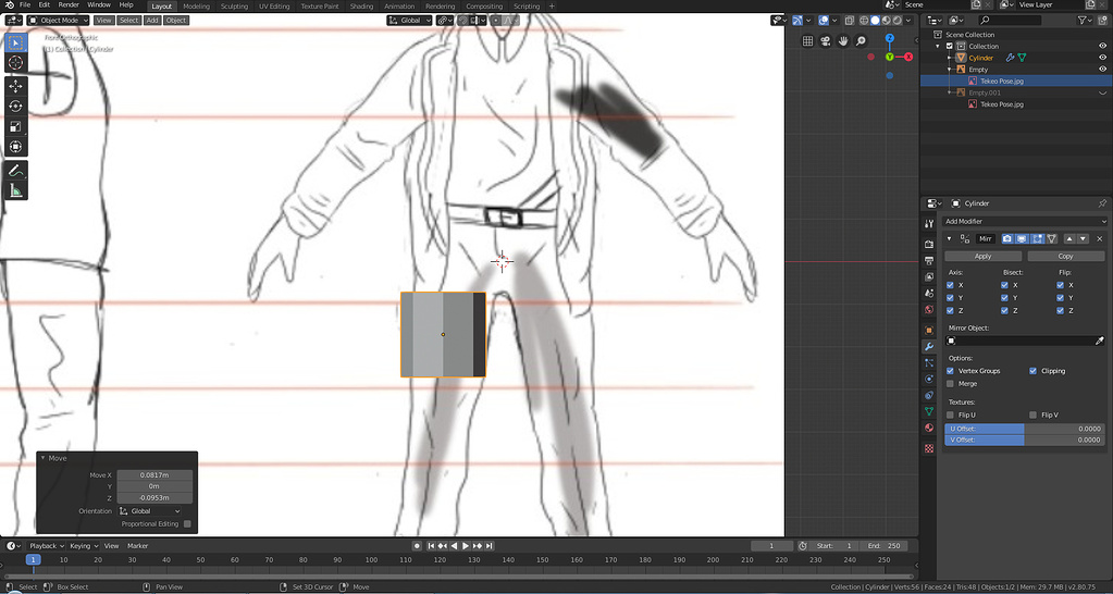 Mirror Modifier Question - Basics & Interface - Blender Artists Community