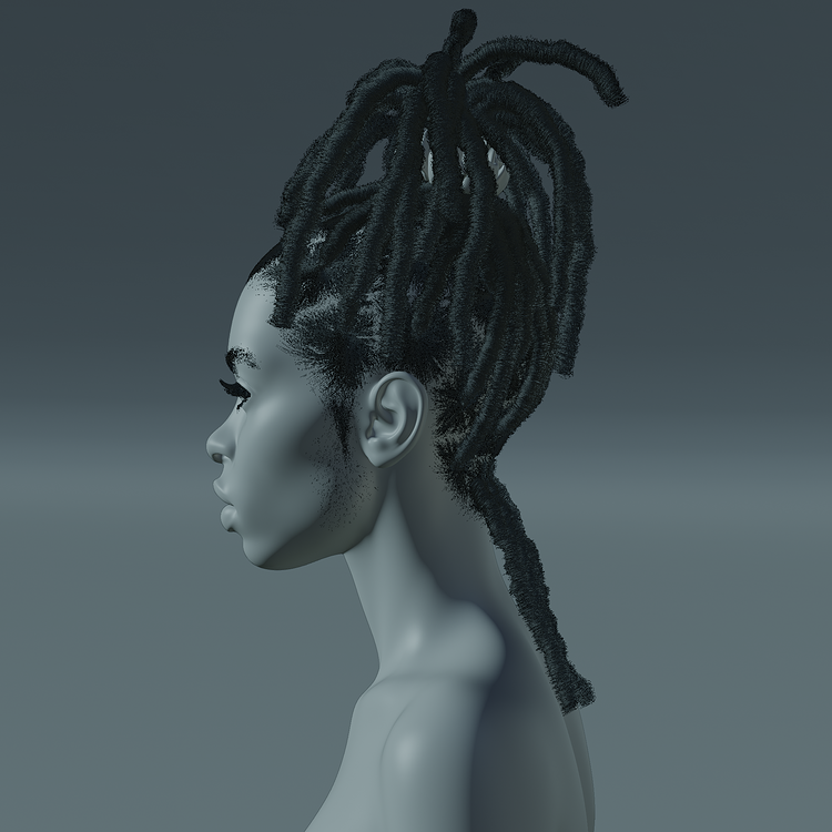 Blender PixelHair 04 -Dreads - Finished Projects - Blender Artists ...